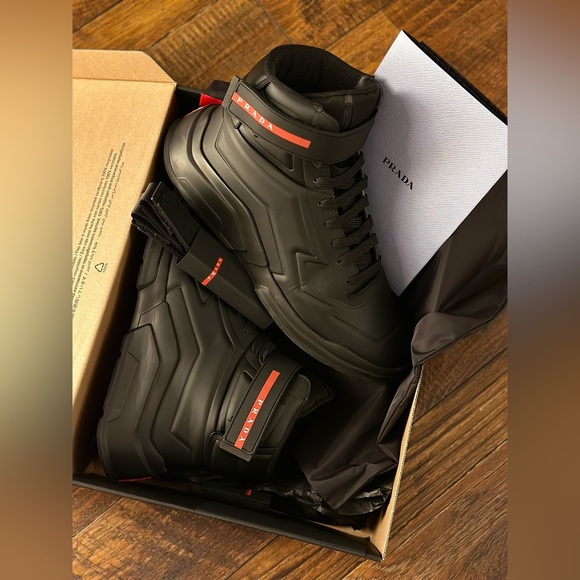 Prada Polarius high-top sneakers - Picture 2 of 8